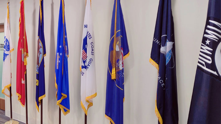 VA Center - Flags image
