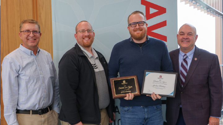 Jackson Hastings Named Davis Technical College 2026 Student of the Year